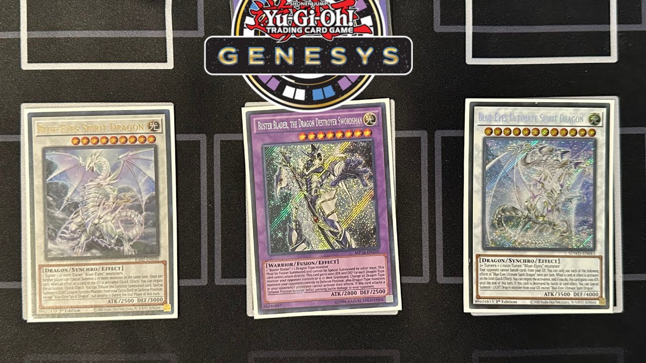 GENESYS Blue-Eyes Buster Blader [с дополнительной колодой и руководством по комбинациям]