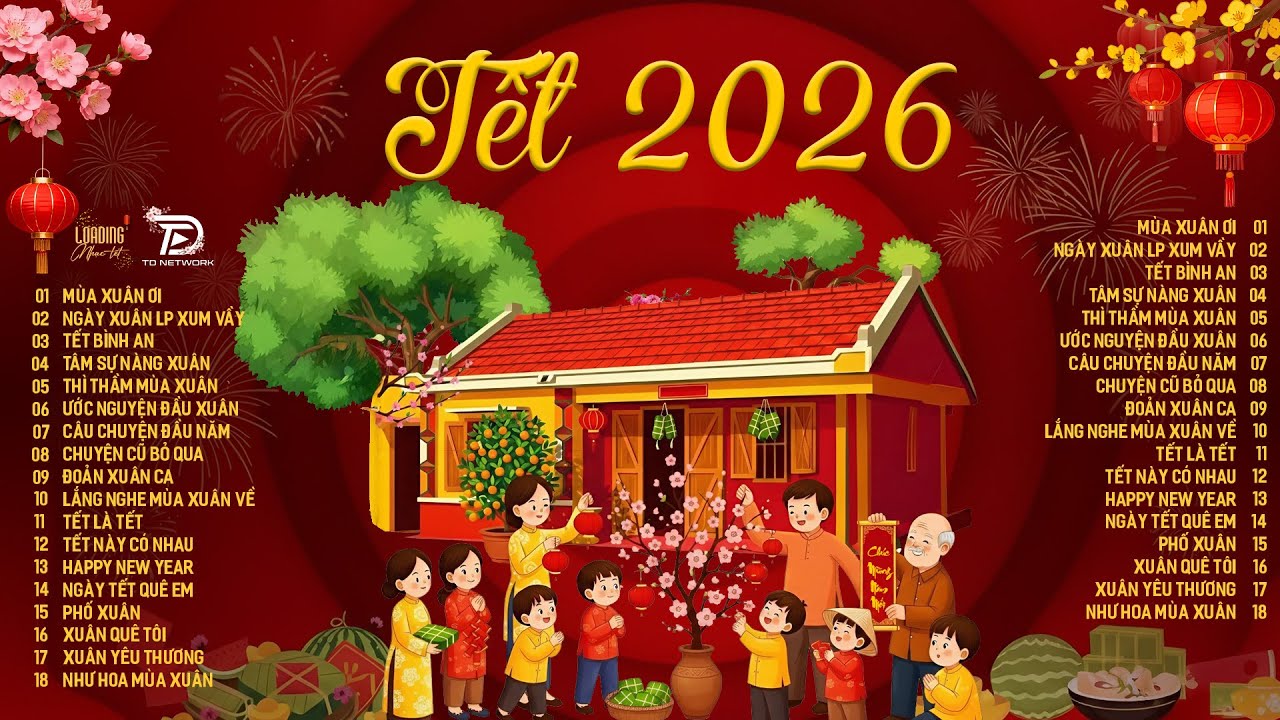 Nhạc Tết Remix 2026, LK Nhạc Xuân Remix Hay Nhất CHÀO XUÂN BÍNH NGỌ - MÙA XUÂN ƠI, ÚT NHỊ MINO