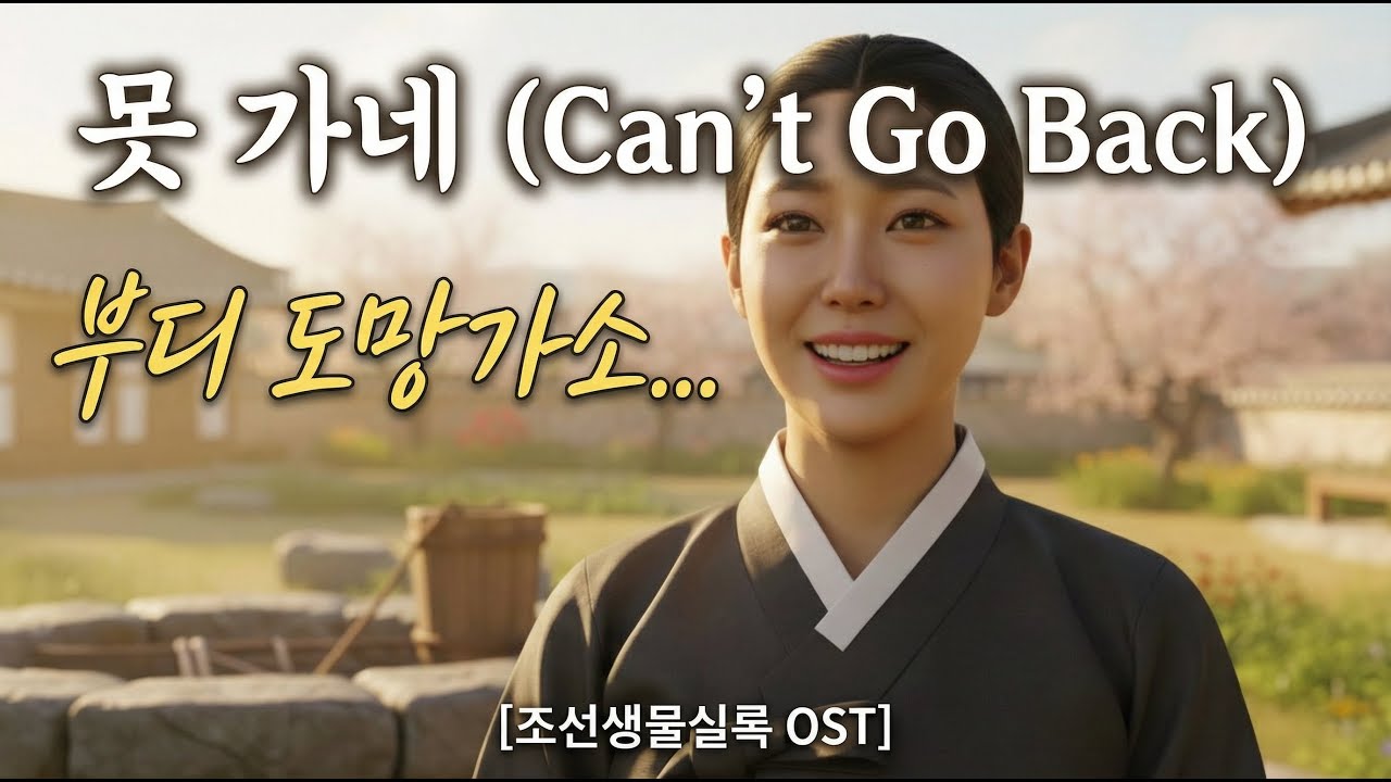 [조선생물실록 OST] 못 가네 (Can’t Go Back) MV - 산군의 신부가 된 여인의 처절한 한(恨)