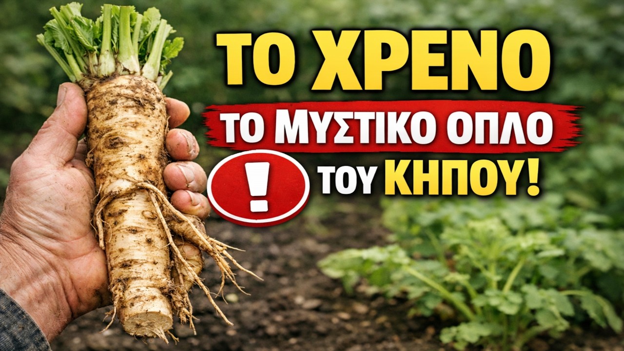 Το ΧΡΕΝΟ δεν είναι αυτό που Νομίζεις! Το Μυστικό Όπλο Κάθε Έξυπνου Κηπουρού.