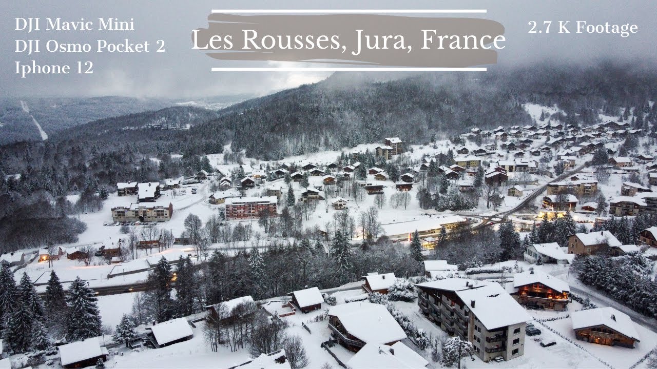 Les Rousses, Jura, France ❘ 2.7 K Footage
