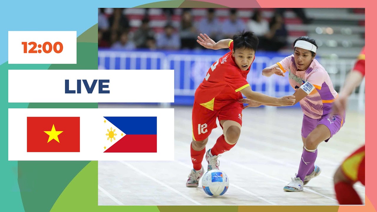 Nữ Việt Nam vs Nữ Philippines | Futsal | Đối Đầu Nghẹt Thở
