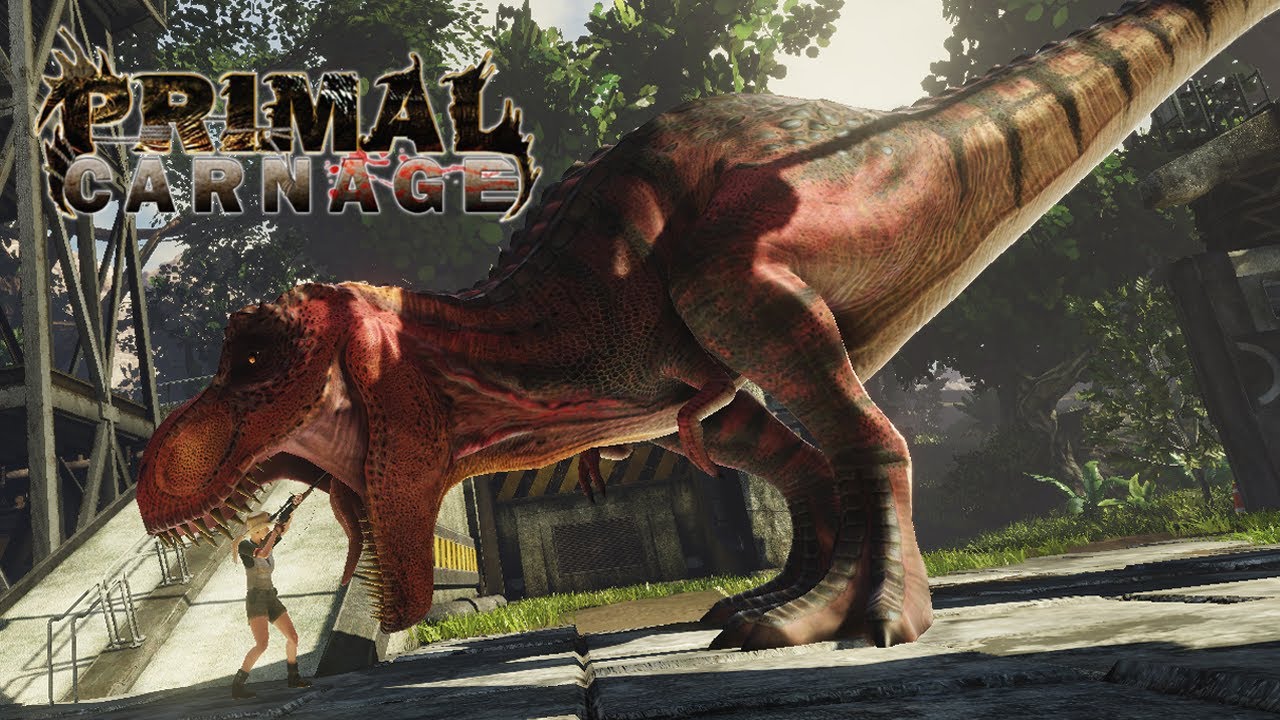 I'M A DINOSAUR! (Primal Carnage Beta Gameplay)