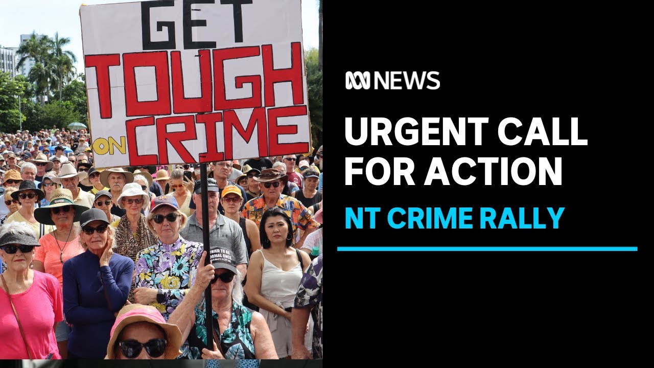 Thousands at Darwin protest call for urgent action on crime after worker death | ABC News