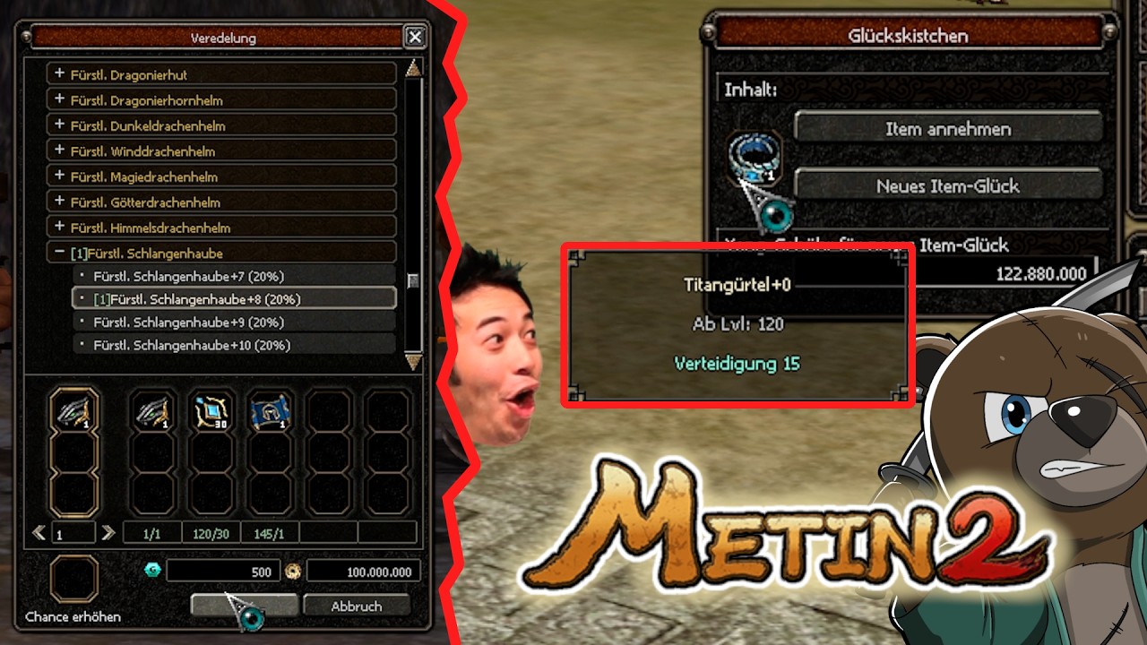 Metin2 Ruby | DAS IST DAS DING! 🤑 / SEGNUNG BRUCH ODER LUCK? [#08] Let´s Play Metin2.de Vossi