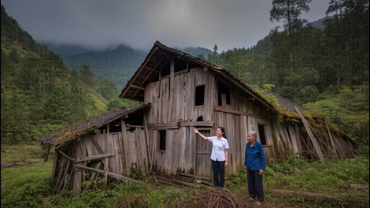 Believe it or not! Young woman spent $5000 to build a wonderful home for elderly woman living alone.