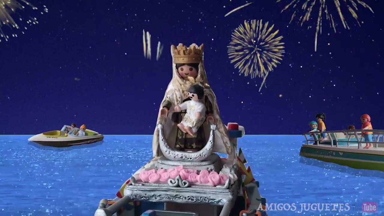 PLAYMOBIL Procesión Virgen del Carmen