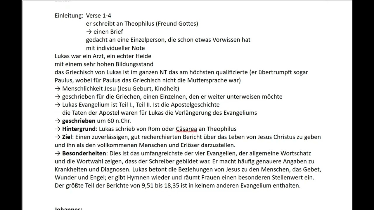 Vergleich der Evangelien, Andrea Heibutzki