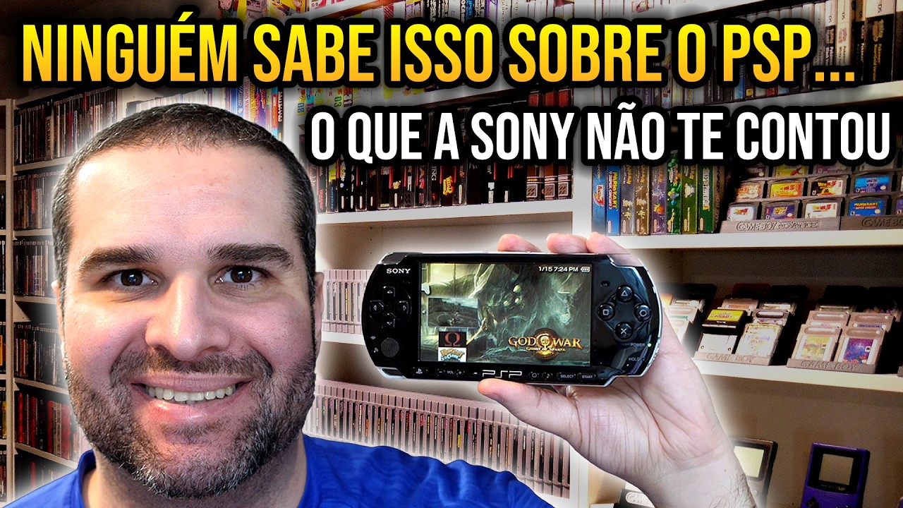 NINGUÉM TE CONTOU ISSO SOBRE O PSP! - A SONY ESCONDEU DE VOCÊ