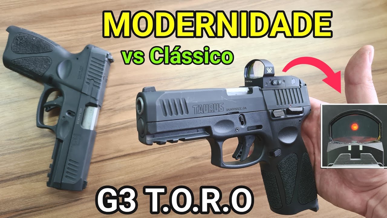 G3 TORO - Vale a pena essa Modernidade? Seria o Futuro das 9mm? Teste e Opini&atilde;o do Sistema O.R