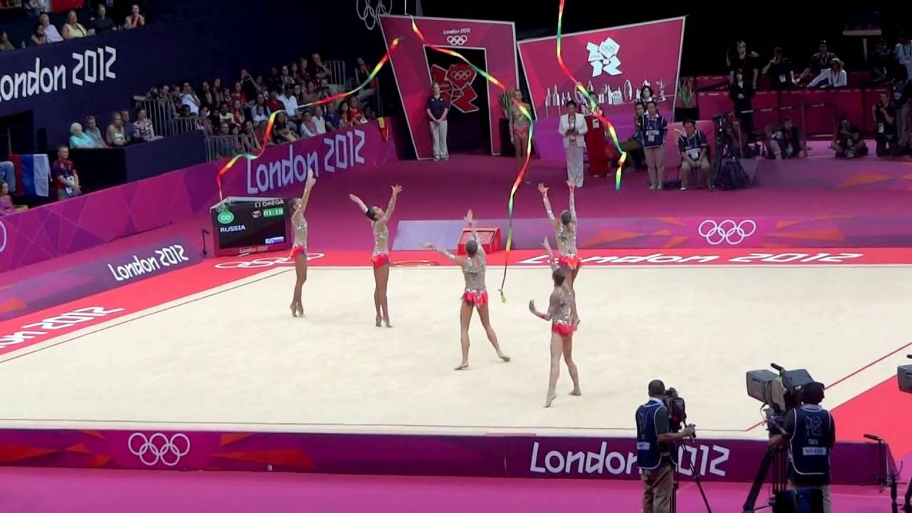 Jeux olympiques - Londres 2012 - Russie ruban+cerceaux