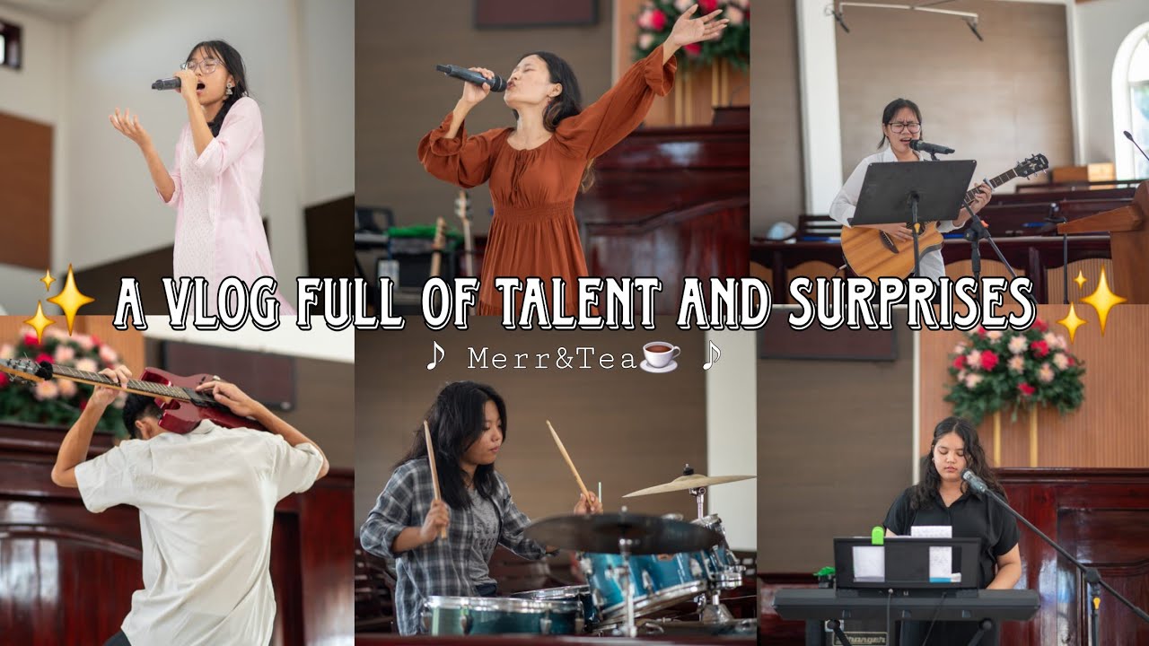 A Day Full of Talent, Worship & Fellowship| An Unforgettable Evening | Vlog 2025 | @merrandtea13