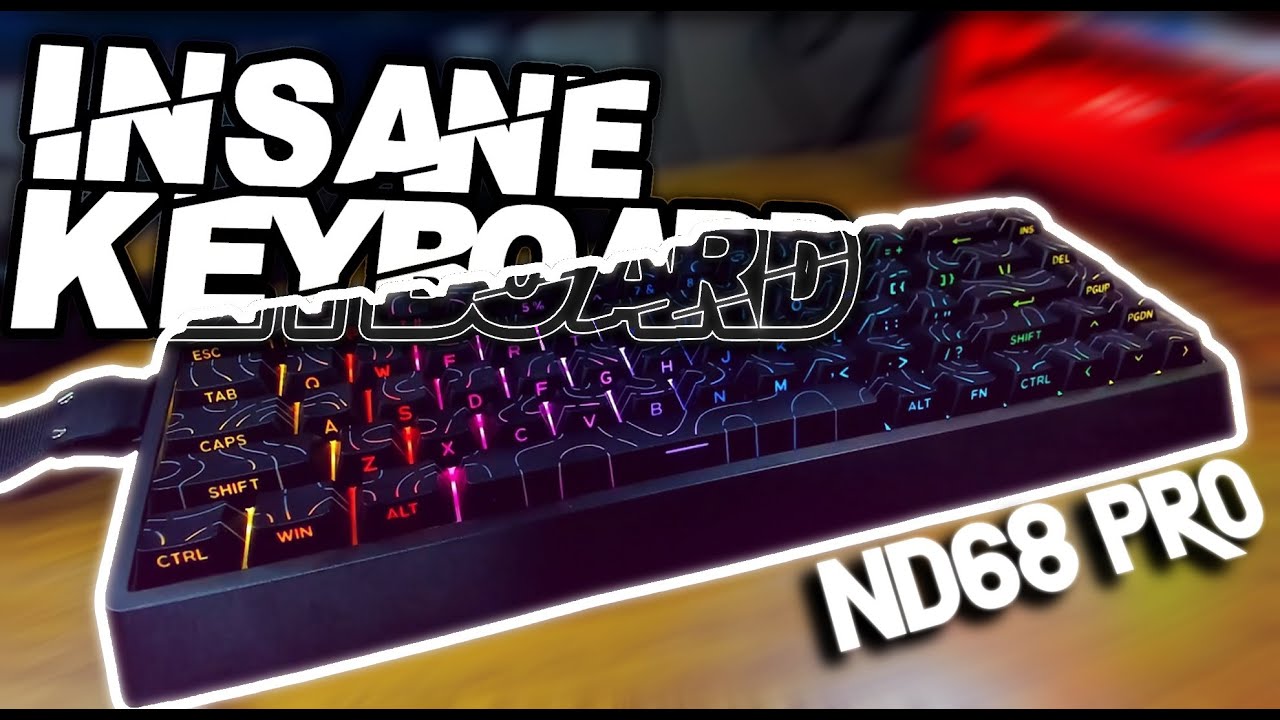 Лучшая бюджетная клавиатура для ритм-игр? Обзор IROK ND68 PRO.