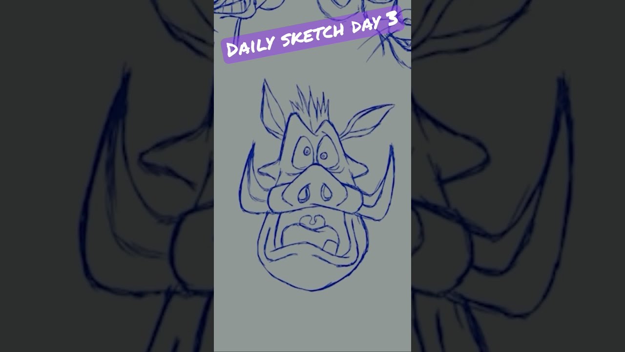 Daily Disney Sketch day 3