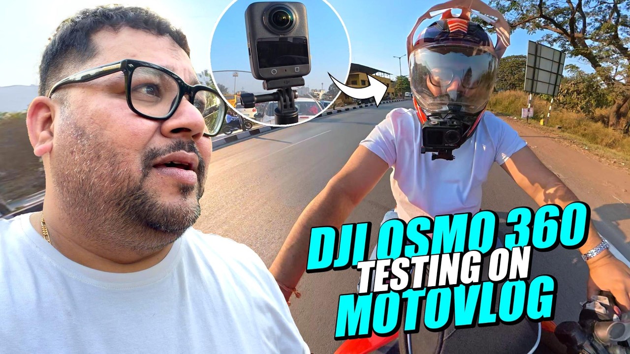 खूप दिवसांनी आला आपला Moto Vlog | with DJI Osmo 360