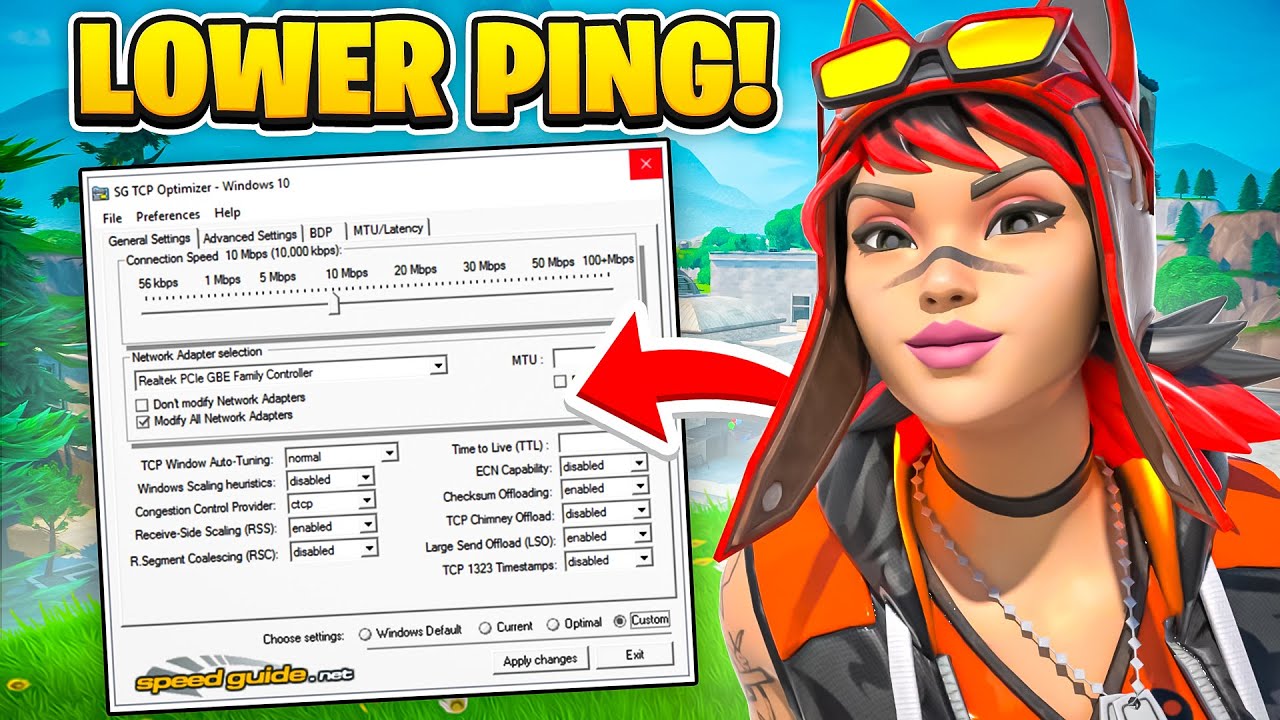 How PROS Get 0 Ping In Fortnite Season OG! 📶 (Low Ping Tweaks)