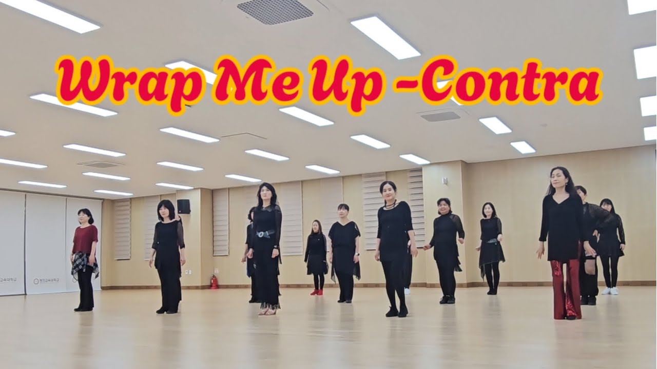 Wrap Me Up -Contra Line Dance(Demo & Count)