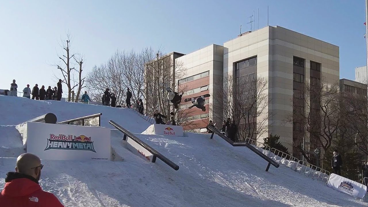 【4K】Red Bull Heavy Metal 2023 エキシビジョン SAPPORO URBAN SNOWPARK 日本 北海道 札幌 中央区 大通公園【Binaural Audio】