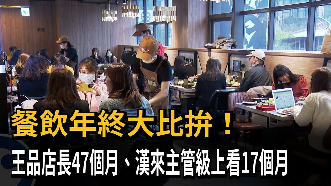 餐飲年終大比拚！ 王品超狂店長領47個月「年薪破300萬」－民視新聞