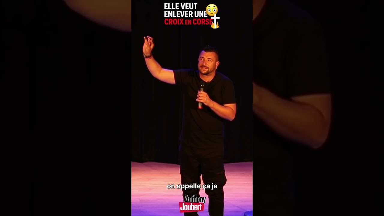 Elle veut enlever une croix en Corse