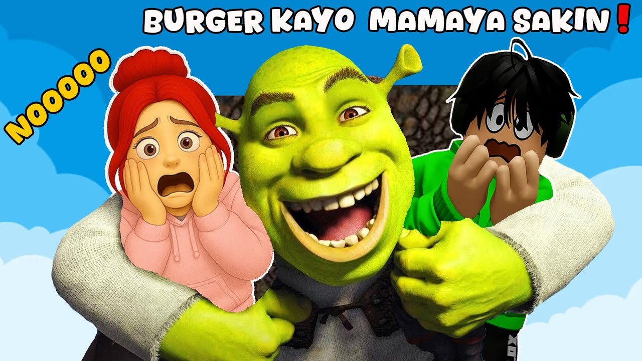 GINAWA Kaming BURGER ni SHREK in ROBLOX | ENTER SHREK | Roblox Tagalog
