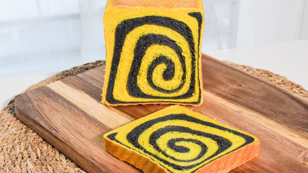 ✅Pane in cassetta alla curcuma e Carbone Vegetale! Pancarrè ricetta