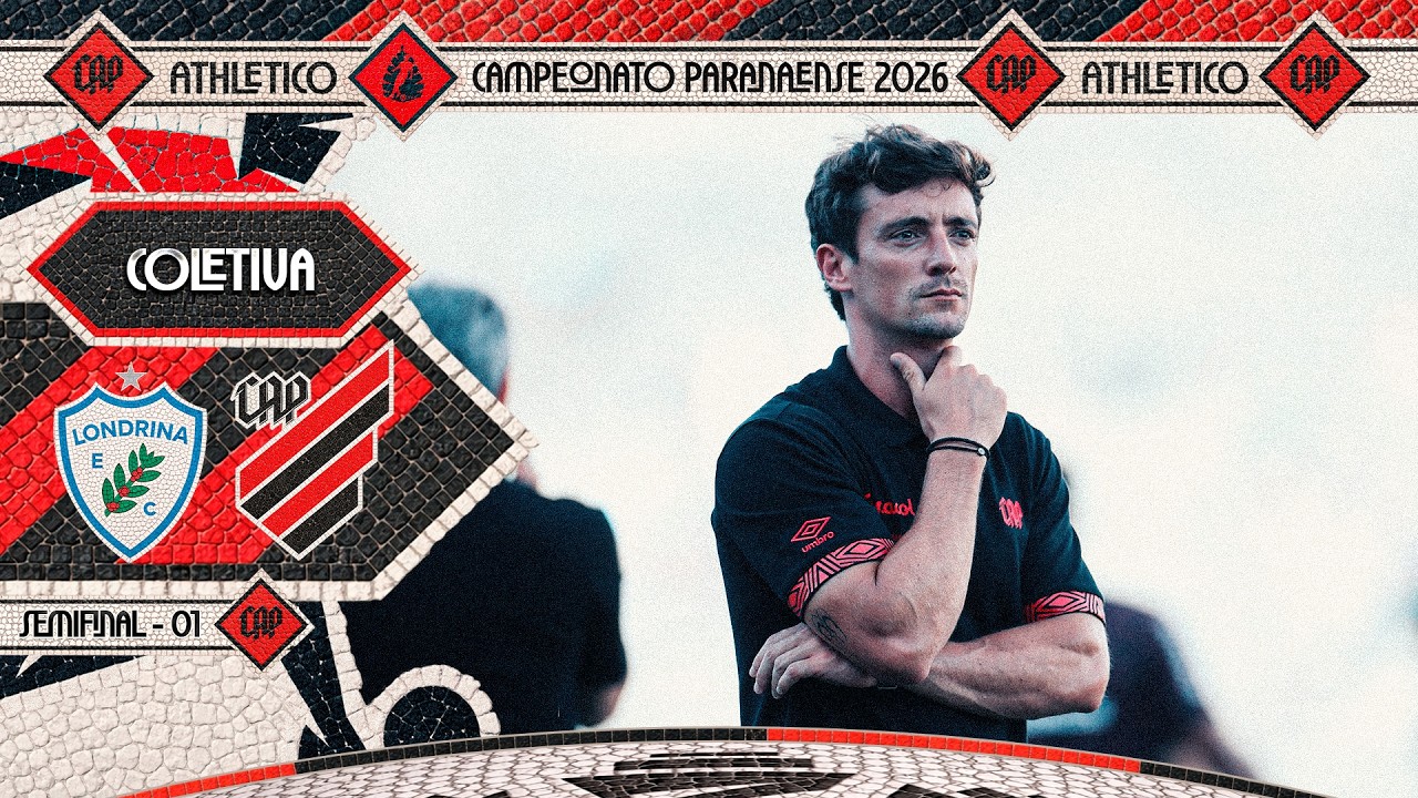 COLETIVA P&Oacute;S-JOGO | JO&Atilde;O CORREIA | LONDRINA 2X2 ATHLETICO | CAMPEONATO PARANAENSE 2026