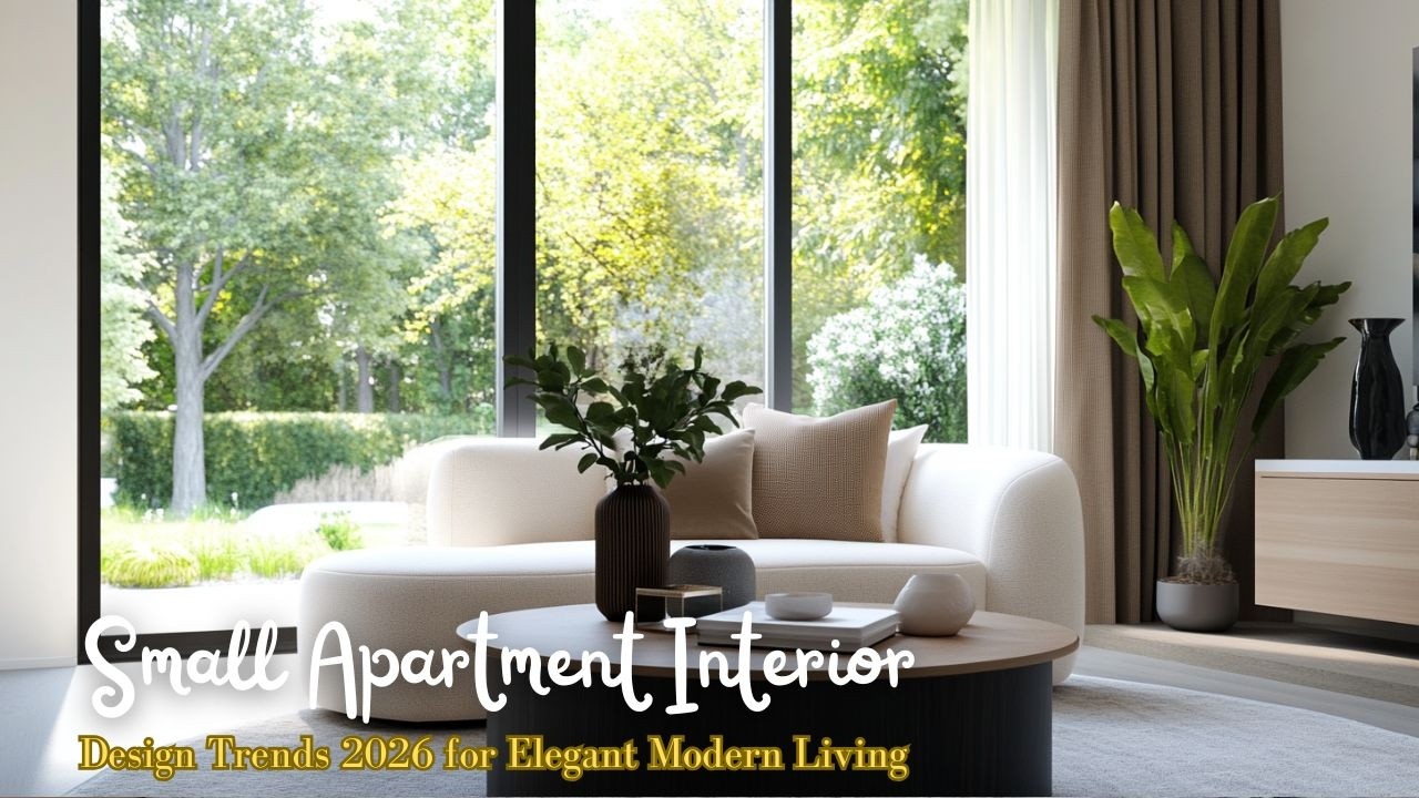 Тенденции дизайна интерьеров роскошных небольших квартир 2026 года для элегантной современной жизни.