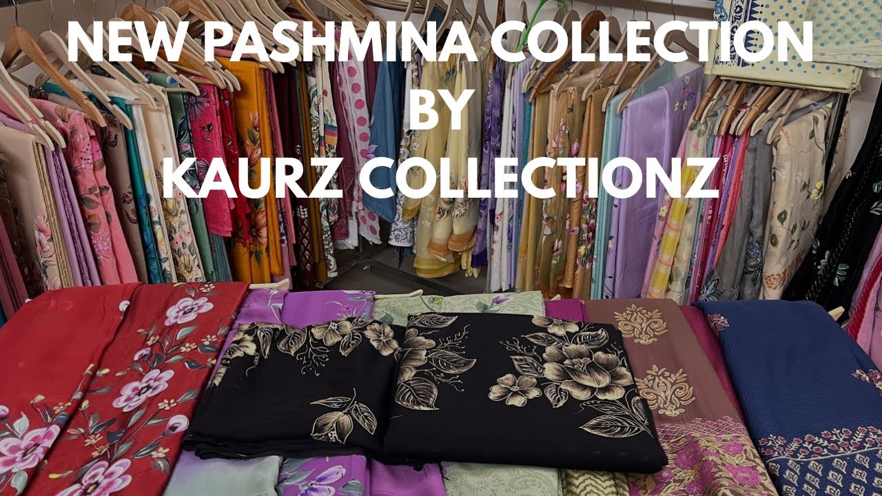 New Winter Pashmina Suit Designs 2025 | Trending Collection by Kaurz Collectionz