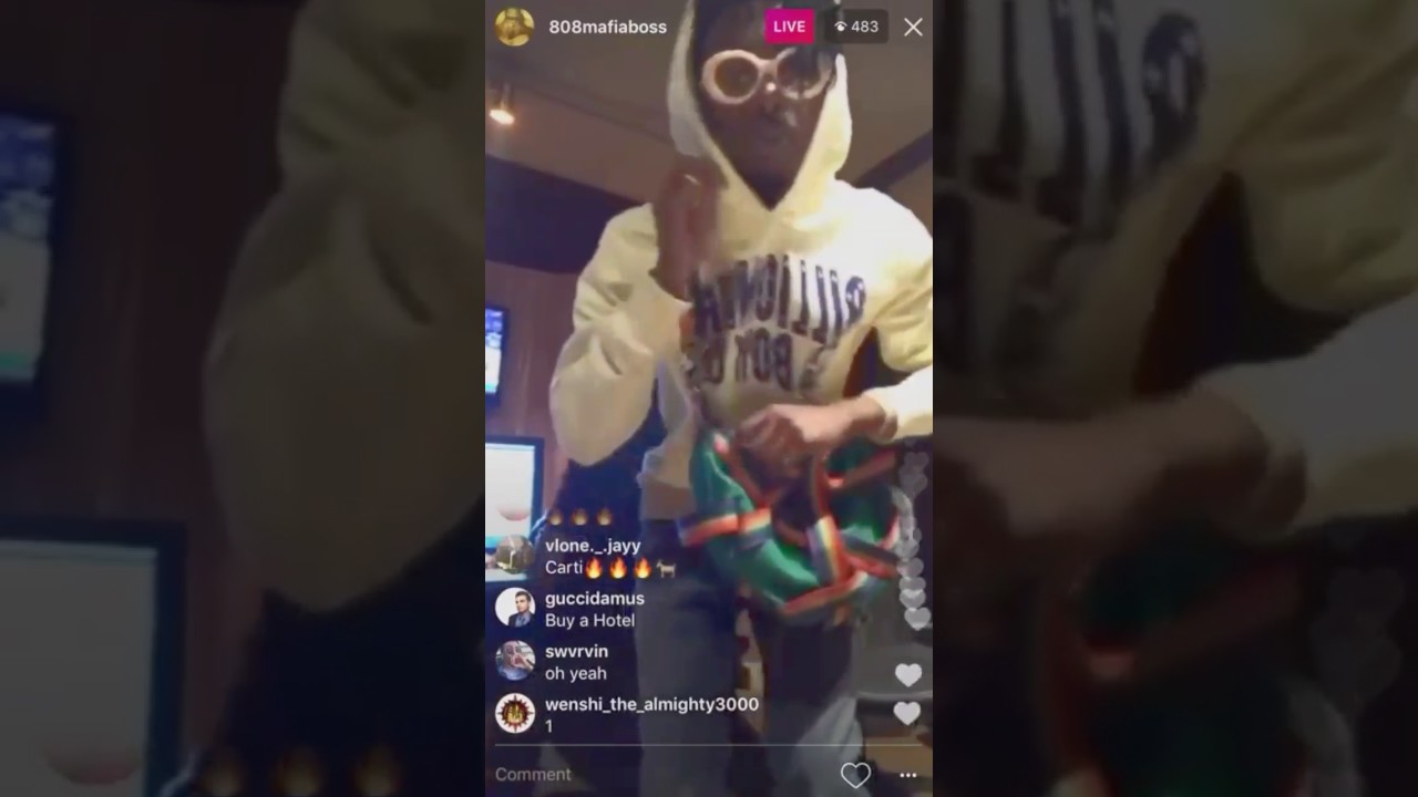Playboi Carti On Instagram Live