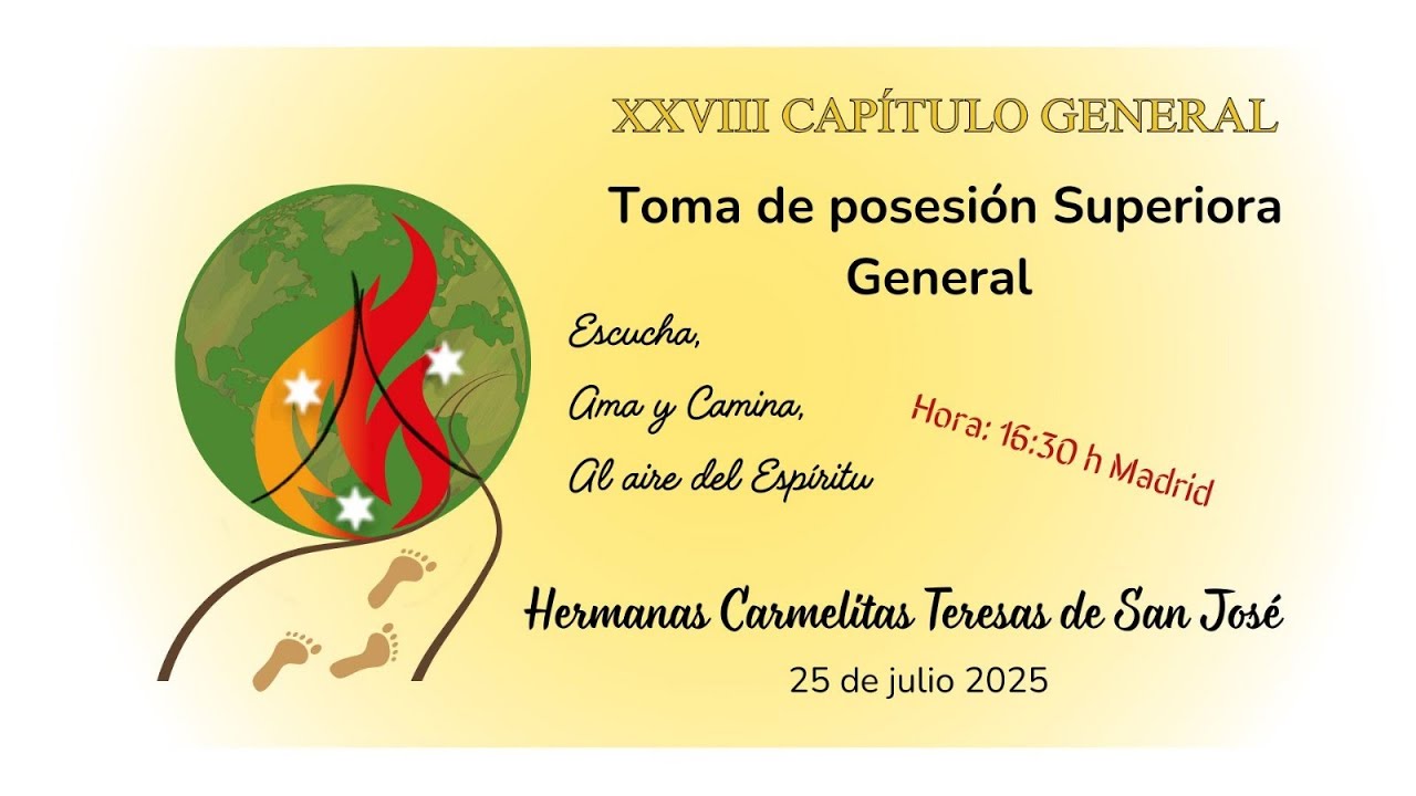 TOMA DE POSESION DE LA SUPERIORA GENERAL -HERMANAS CARMELITAS TERESAS DE SAN JOSÉ