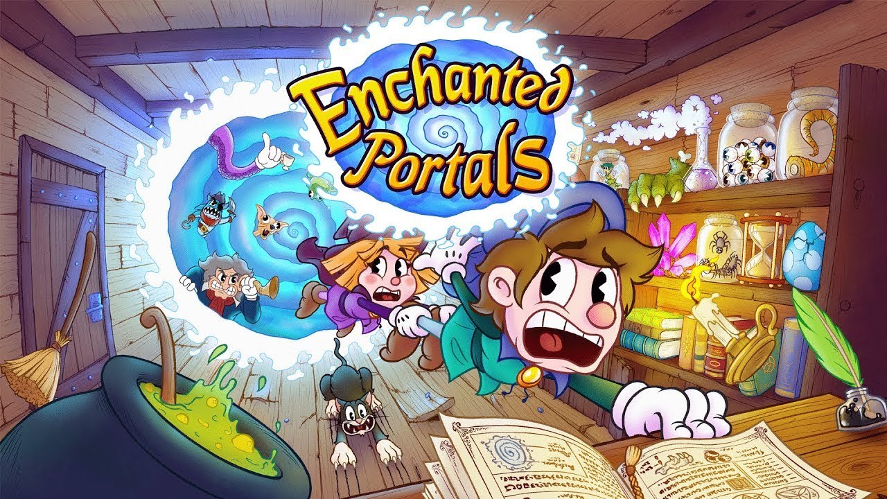 EnchantedPortals copia de CopHead?