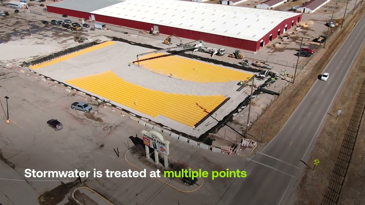 Nebraska State Fairgrounds | Full-System Stormwater Solution at Fonner Park