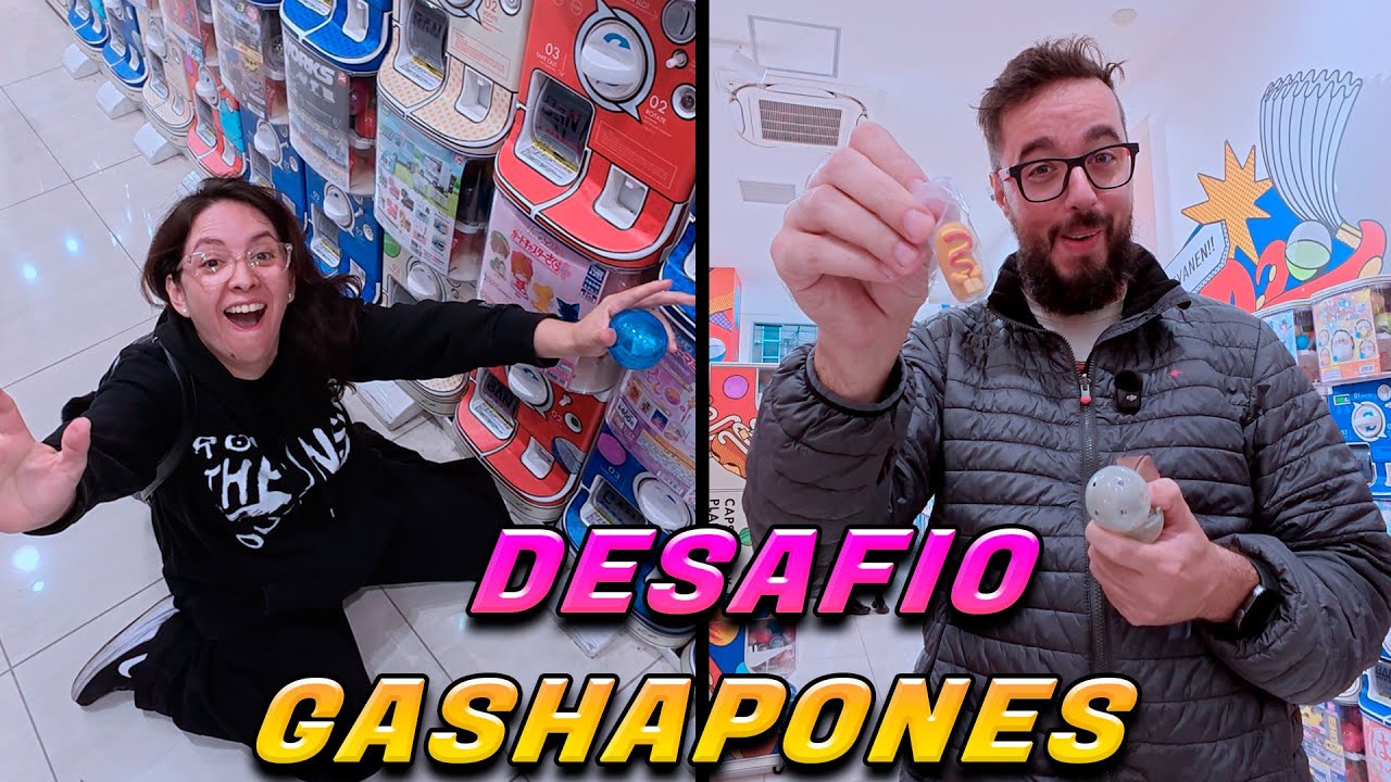 LO DEJAMOS TODO EN LAS MAQUINITAS DE GASHAPONES 👺