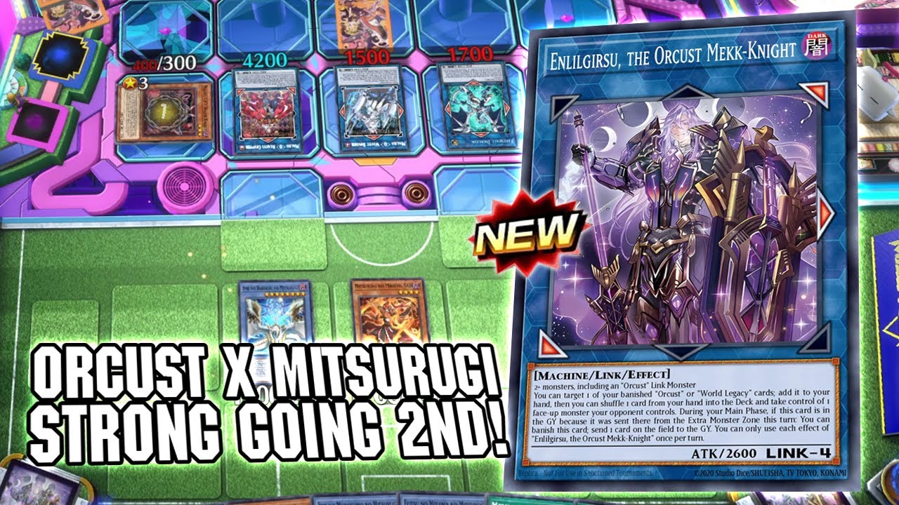 Orcust x Mitsurugi Is Crazy for Going Second?! Yugioh Master Duel