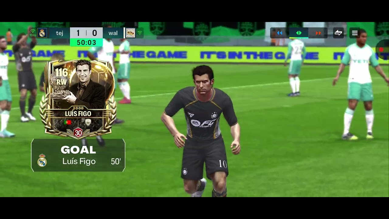 Head To Head , Unranked Match #luisfigo score goals #fifamobile #fcmobile #mobilegaming 