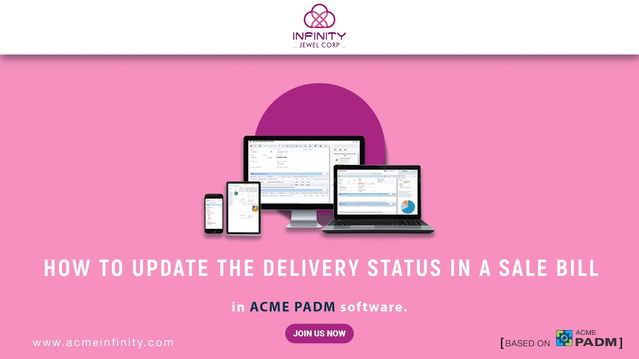How to Update the Delivery Status in a Sale Bill
