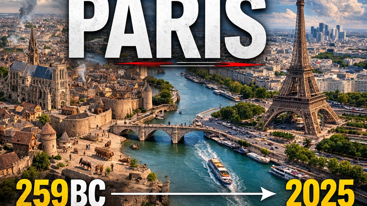 🇫🇷 2,000 Years of Paris in 24 Minutes — The Full Story