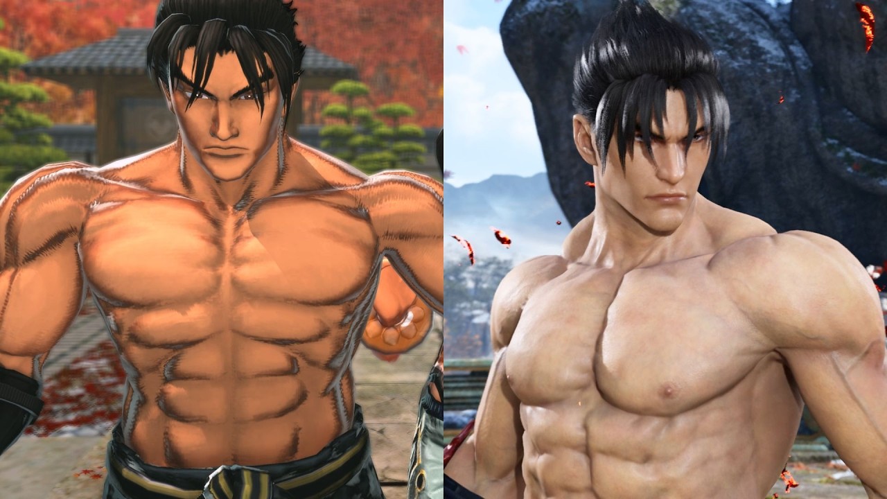 TEKKEN 8 - Street Fighter X Tekken & Tekken 8 | Сравнение вступительных роликов командных боев
