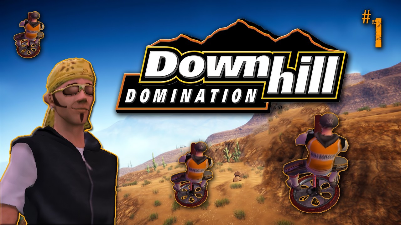MENUNGGU SAHUR SAMBIL MAIN SEPEDA YA KAN - DOWNHILL DOMINATION