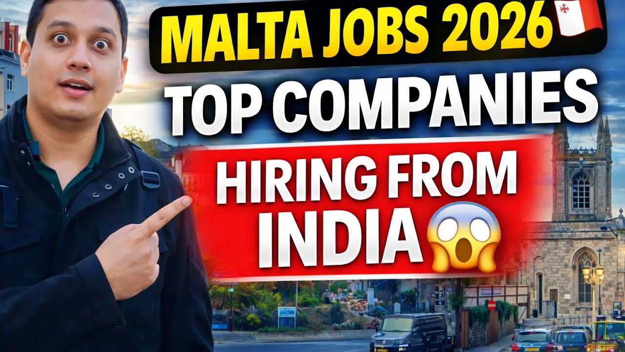 🇲🇹 Malta Jobs 2026 | Top Companies Hiring from India 😱 | Work Visa Without Agent