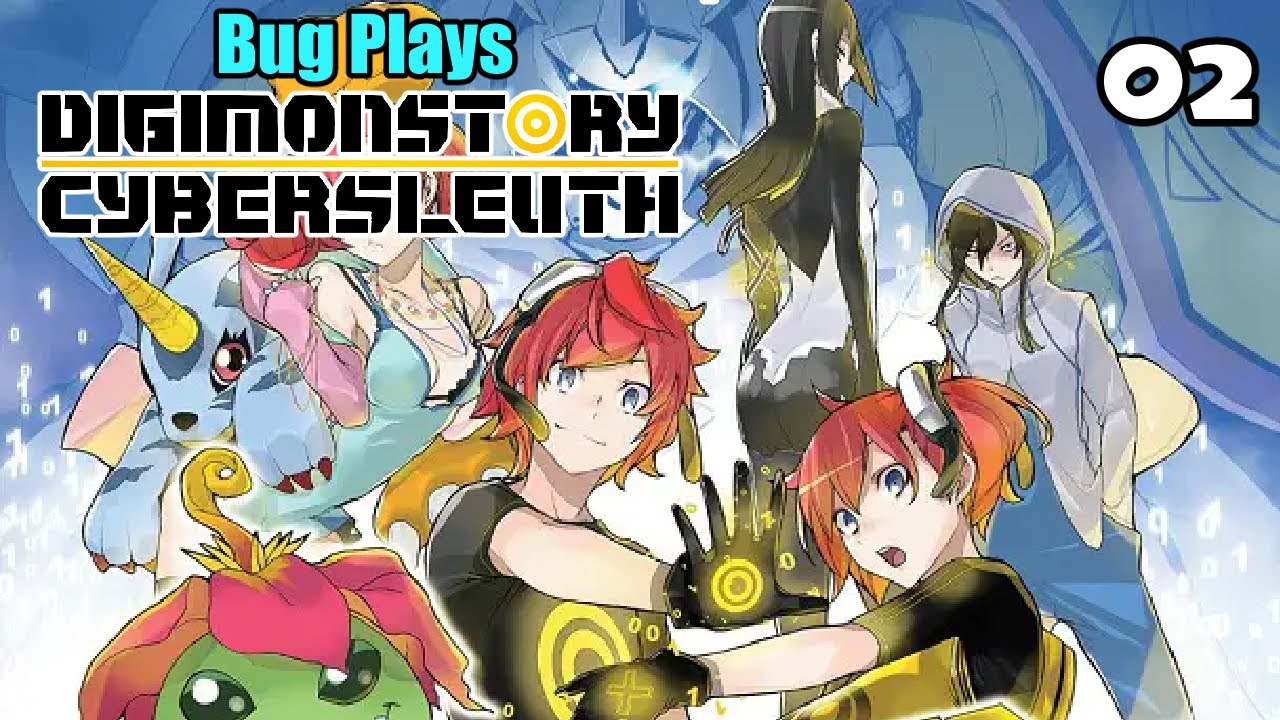 Bug Plays Digimon Story Cyber Sleuth PT 02 Enter 