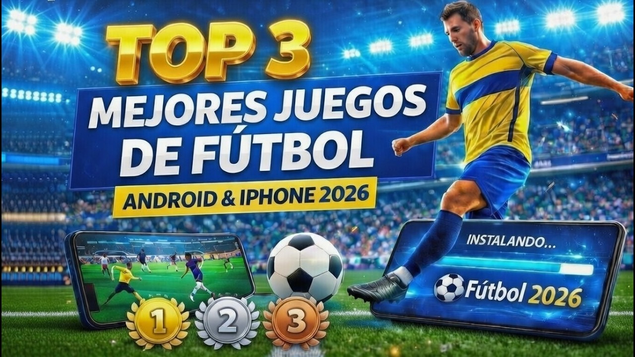 3 Juegos de Futbol GRATIS que Debes Descargar YA | Android & iPhone