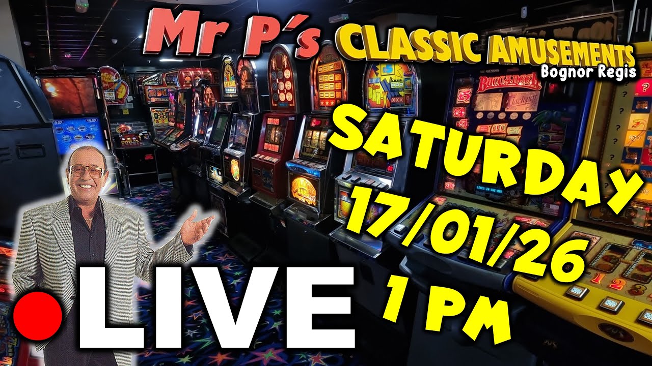 ● LIVE | £50 vs Mr P's Classic Amusements Bognor - Taking OnThe Classic Fruit Machines