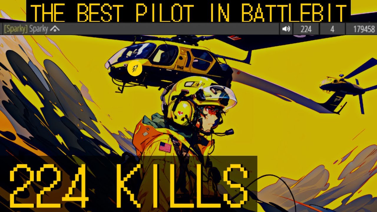 224 Kills | INSANE Battlebit Littlebird Gameplay *Full Game*