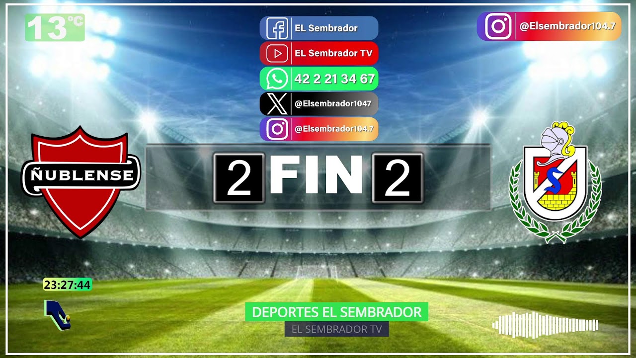 Deportes en El Sembrador - Ñublense V/S La Serena