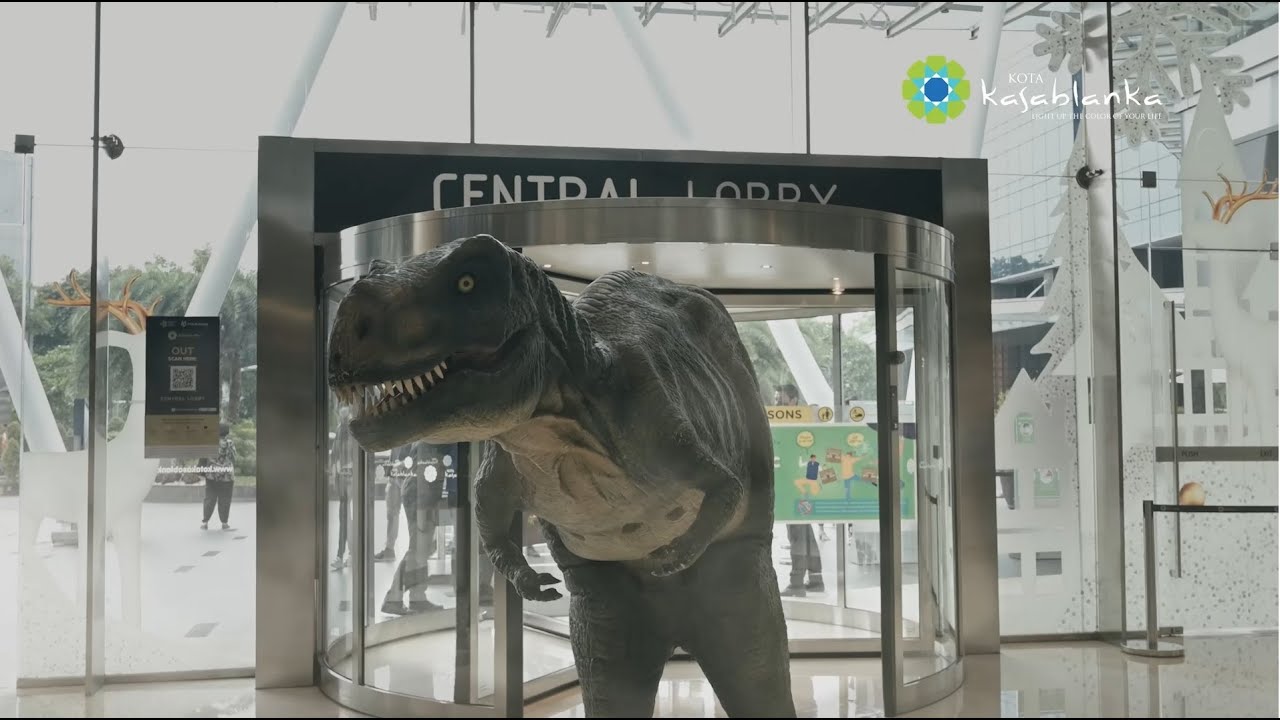 Keseruan Ketemu T-Rex, Raptors, dan Baby Dino di Kota Kasablanka!