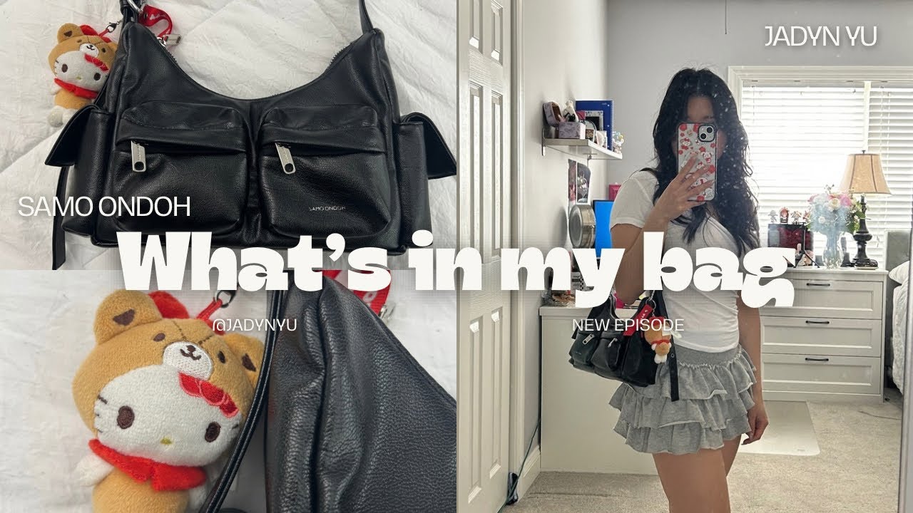 WHAT’S IN MY BAG? ♡ SAMO ONDOH ♡ EVERYDAY ESSENTIALS & FAVORITES