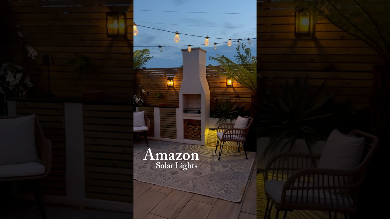 Garden Solar Lights for your fence or wall