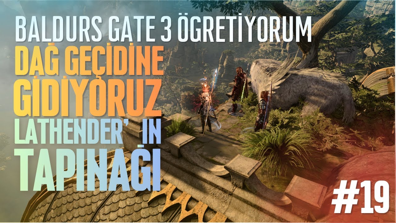 Modlu Baldurs Gate 3 Öğretiyorum |  Dağ geçidine Doğru Yolculuk & Tapınak Çevresi